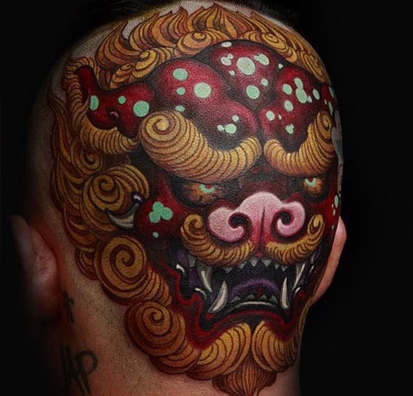 head tattoo