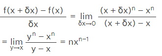 Differentiation Formula