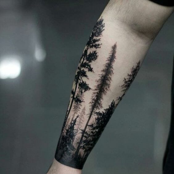 Forearm Tree Tattoo