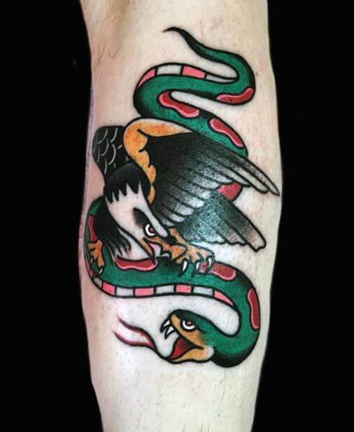 Snake Arm Tattoo