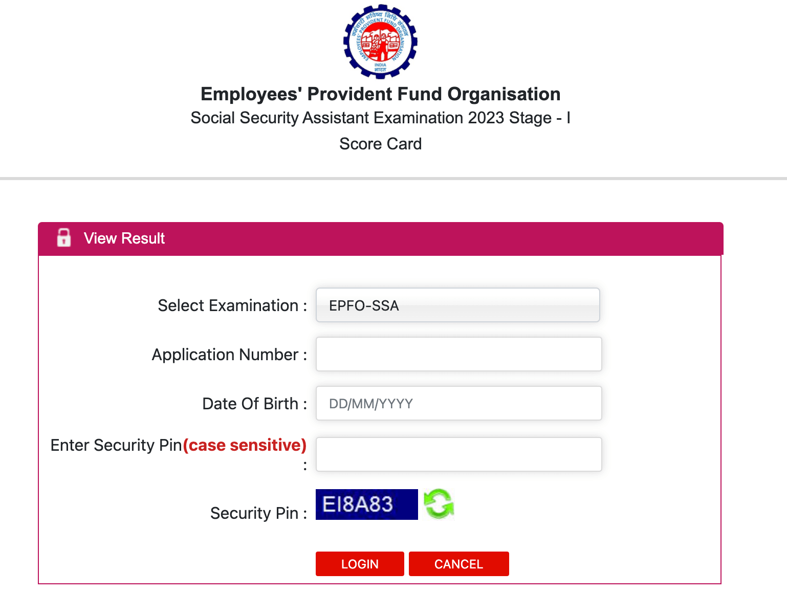 EPFO SSA Result 2023 Out, Prelims Marks and Score Card Link