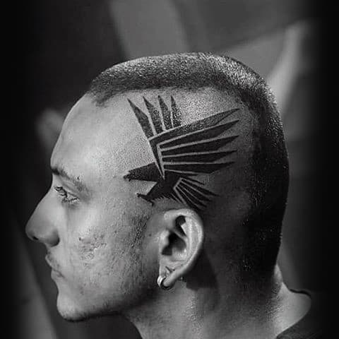 head tattoo