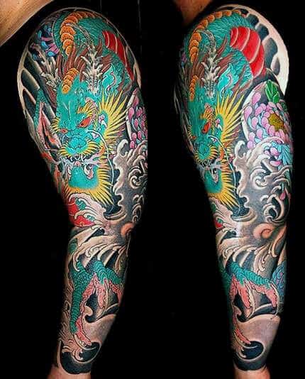 Japanese sleeve Tattoo