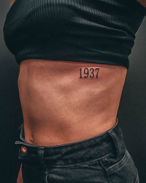 tattoo fancy number fonts