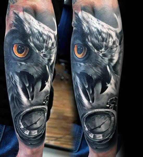 Realistic Arm Tattoo