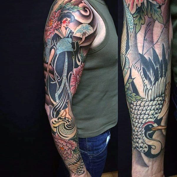 Japanese sleeve Tattoo