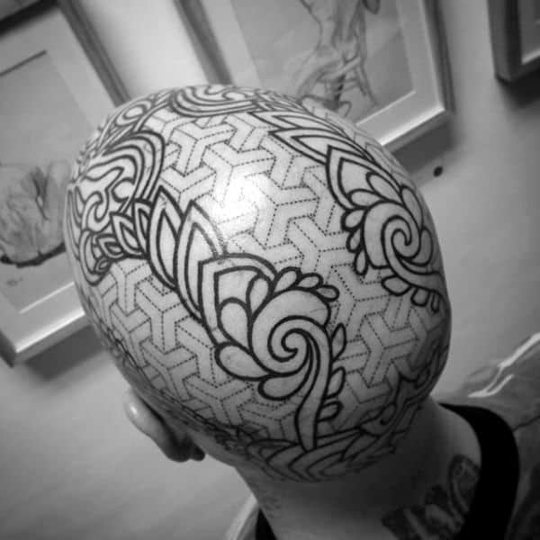 head tattoo