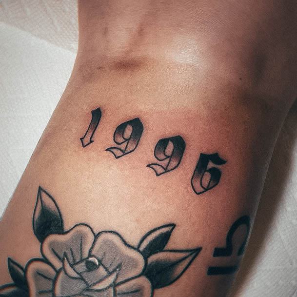 tattoo fancy number fonts