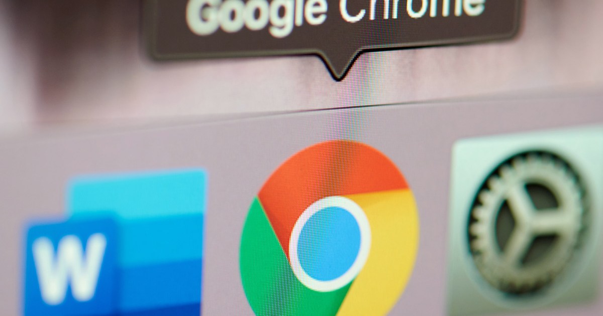 google chrome icon in dock