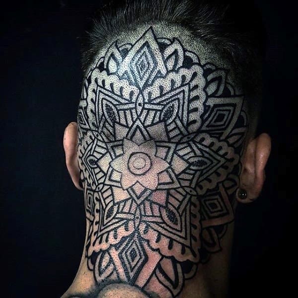 head tattoo