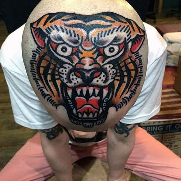 head tattoo