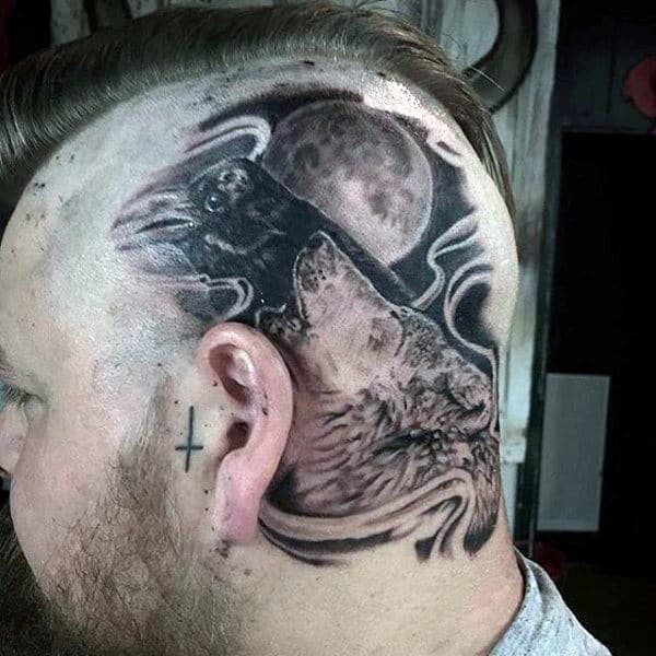 head tattoo