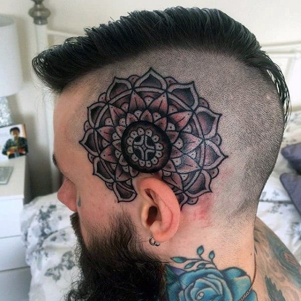 head tattoo