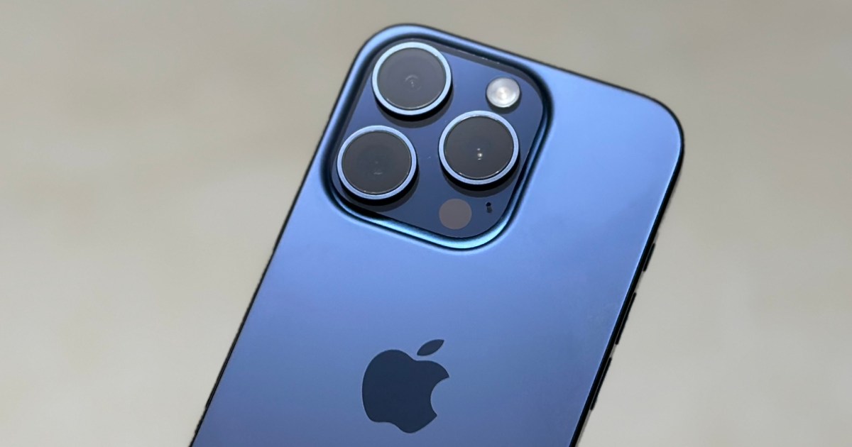 iPhone 15 Pro rear cameras