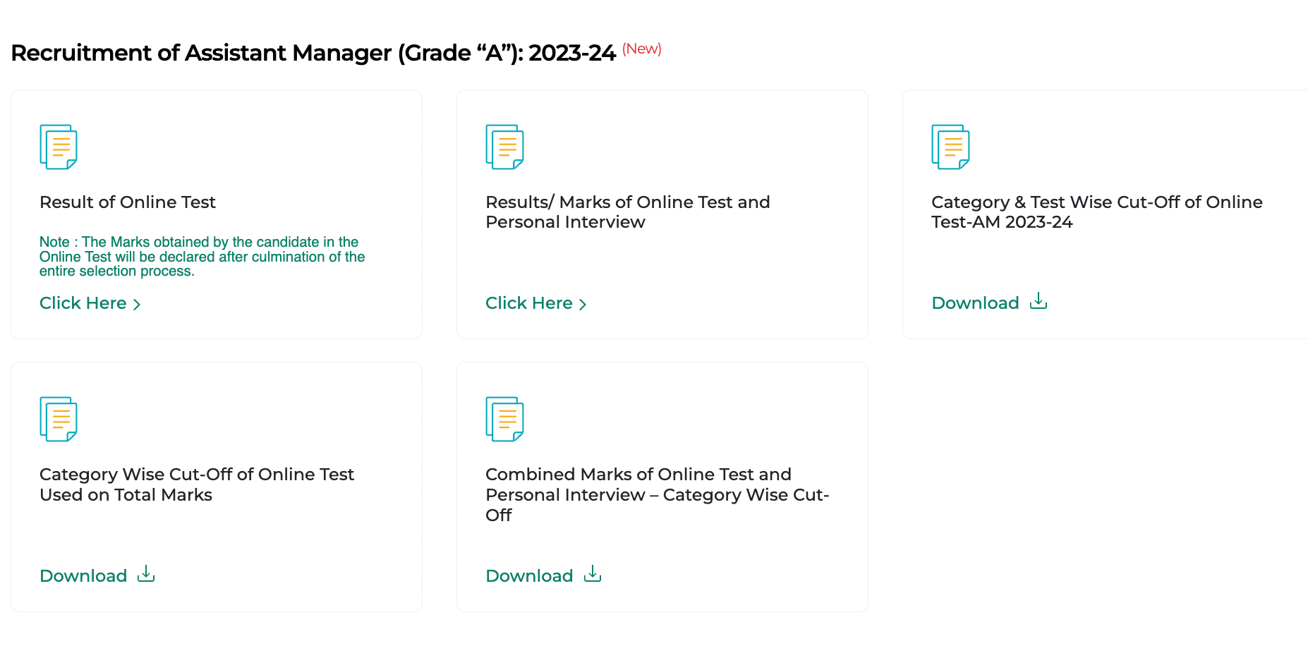 IDBI Assistant Manager Final Result 2023 Out, Score Card and Marks