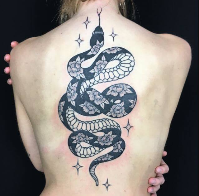 Snake Arm Tattoo