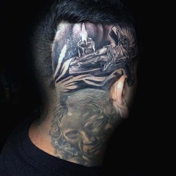 head tattoo