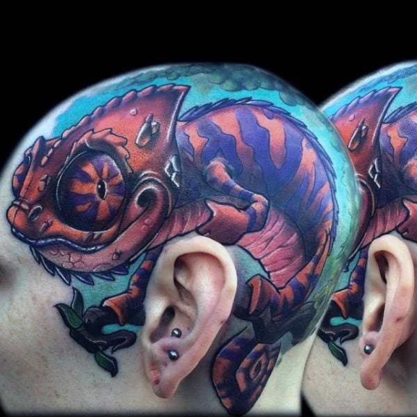 head tattoo