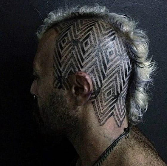 head tattoo