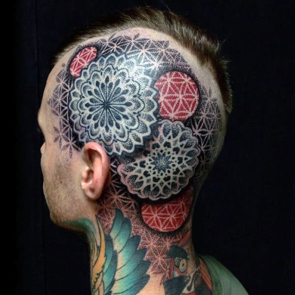 head tattoo