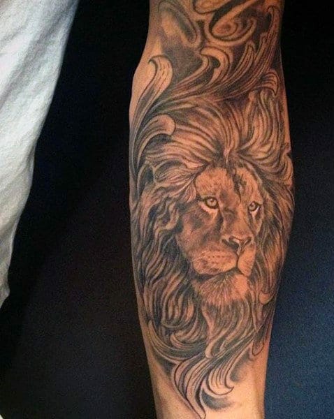 Lion Arm Tattoo