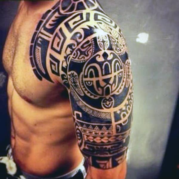 half sleeve tattoo