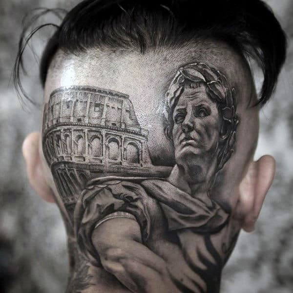 head tattoo