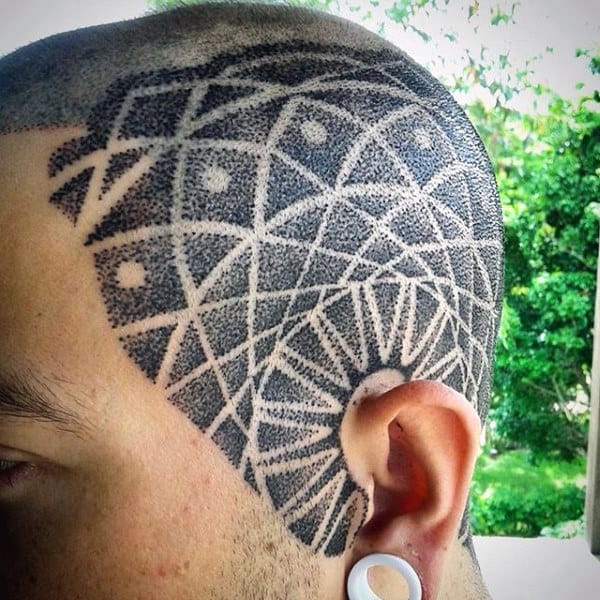 head tattoo