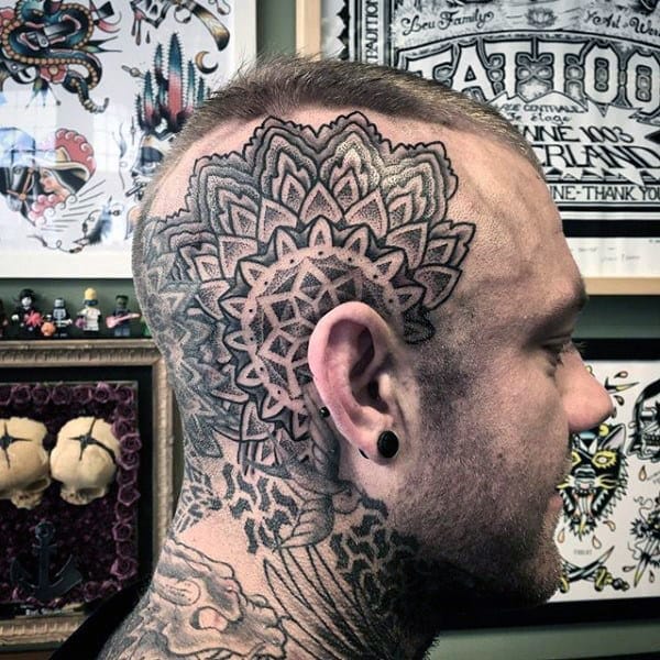 head tattoo