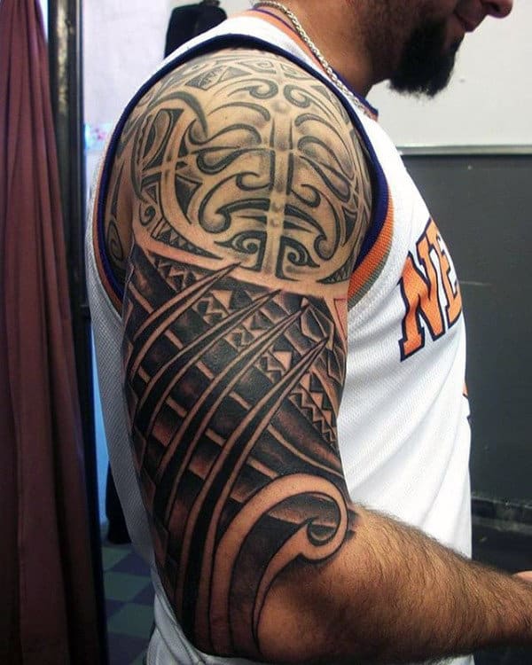 half sleeve tattoo