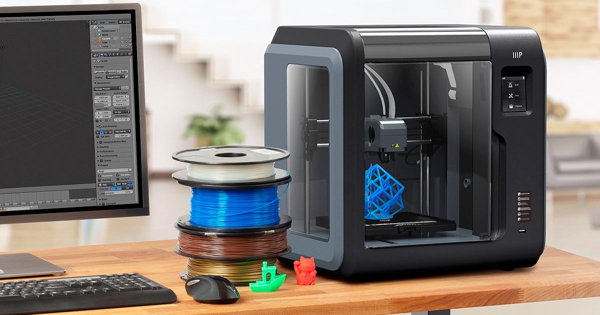 monoprice 3d printer giveaway header