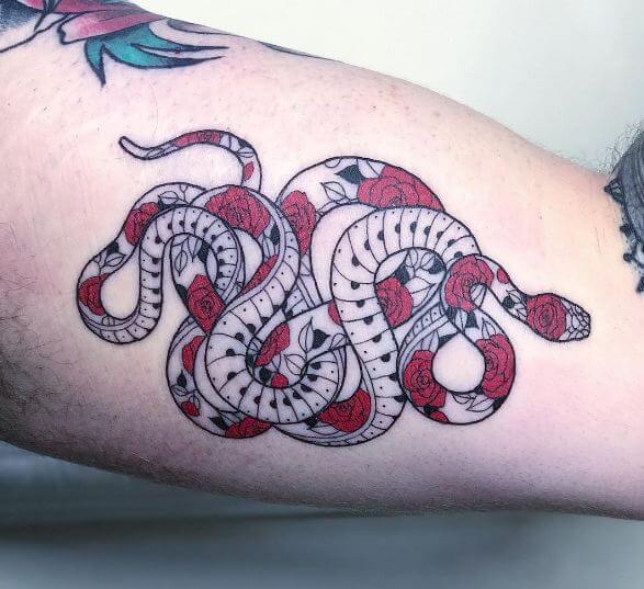 Snake Arm Tattoo