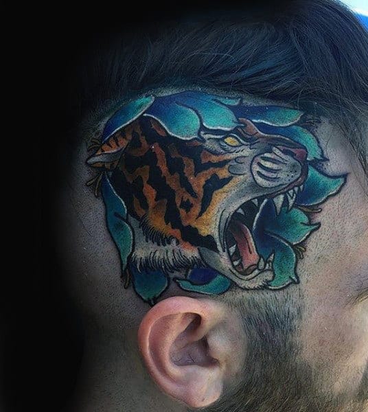 head tattoo