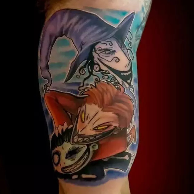 Jack and Sally Tattoo