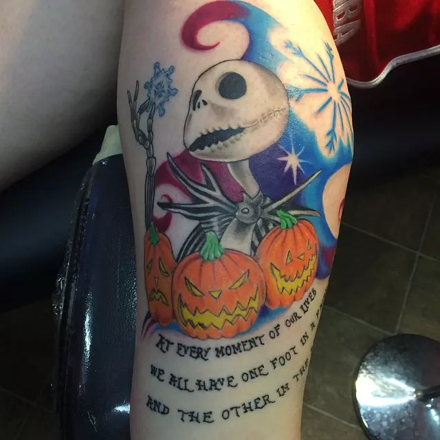 Jack and Sally Tattoo