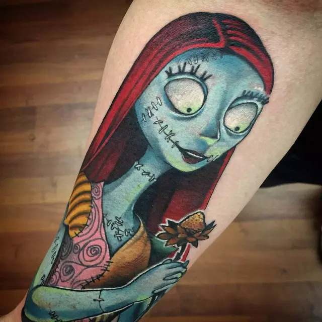 Jack and Sally Tattoo