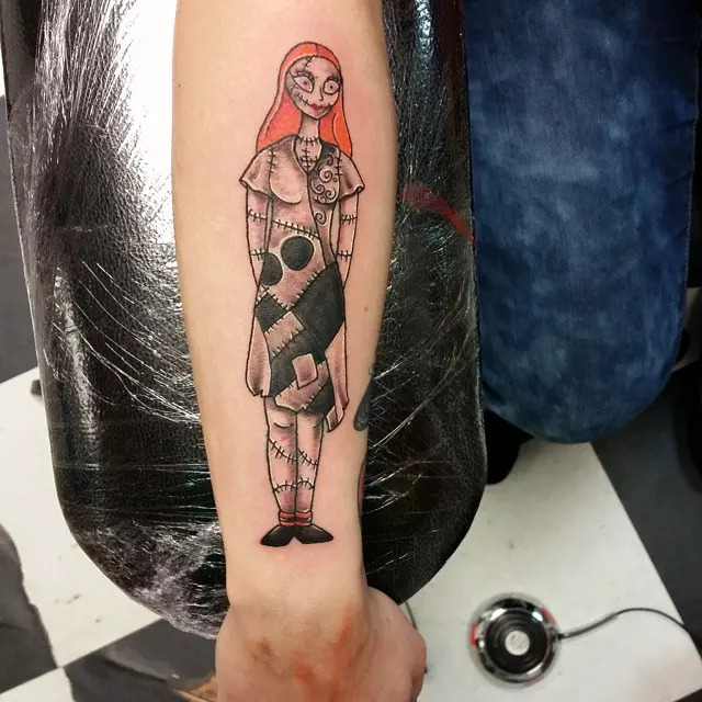 Jack and Sally Tattoo