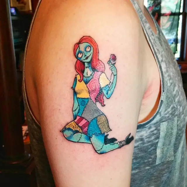 Jack and Sally Tattoo