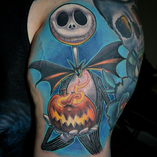 Jack and Sally Tattoo