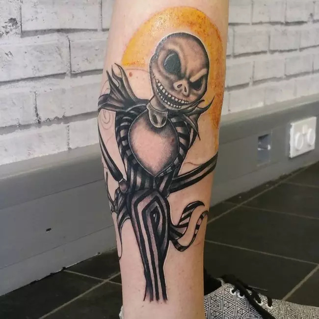 Jack and Sally Tattoo