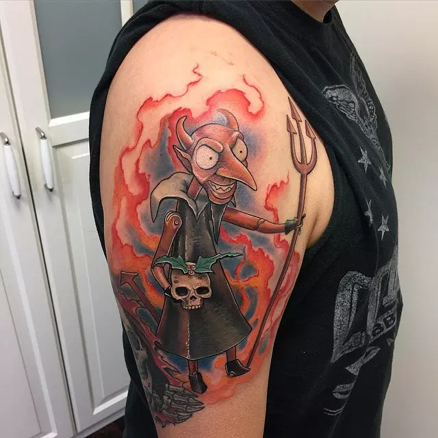 Jack and Sally Tattoo