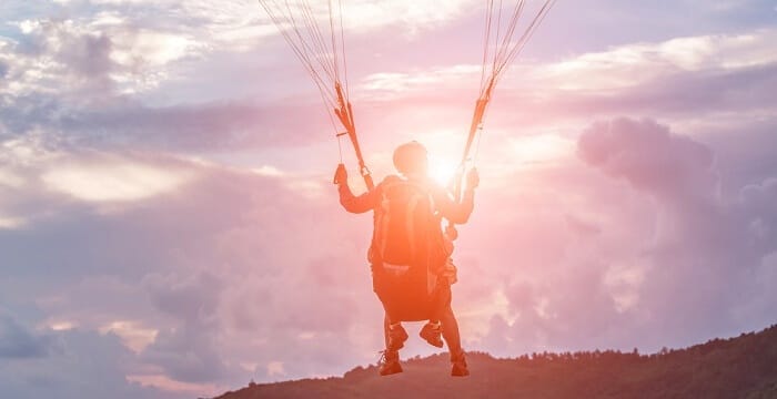 Paragliding In New Zealand