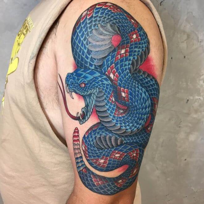 Snake Arm Tattoo