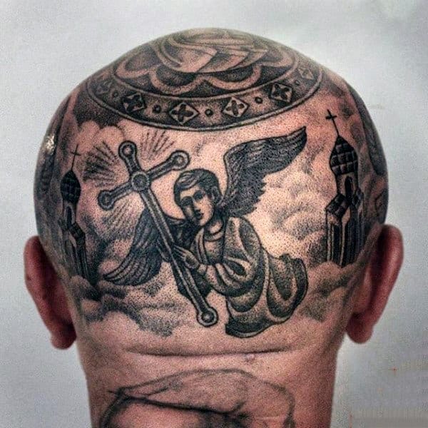 head tattoo