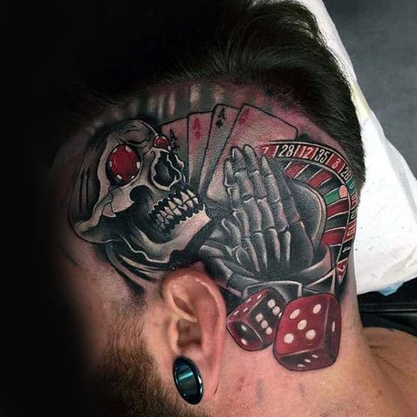 head tattoo