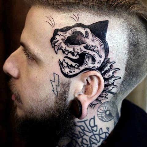 head tattoo