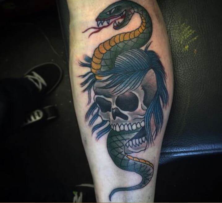 Snake Arm Tattoo