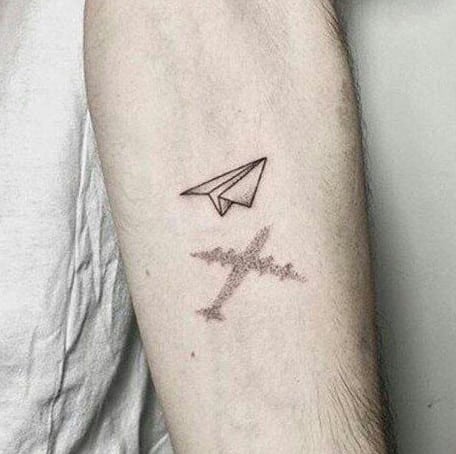 men small tattoo