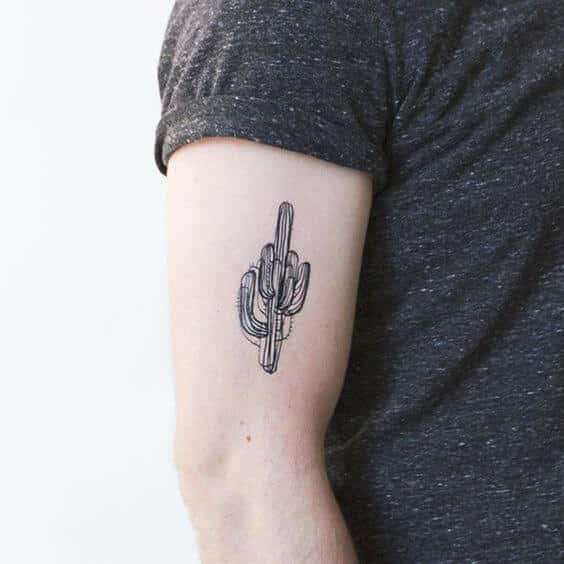 men small tattoo