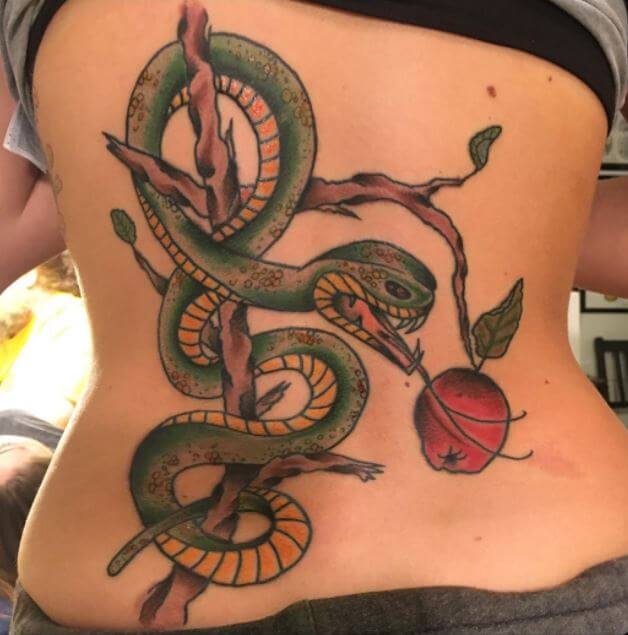 Snake Arm Tattoo